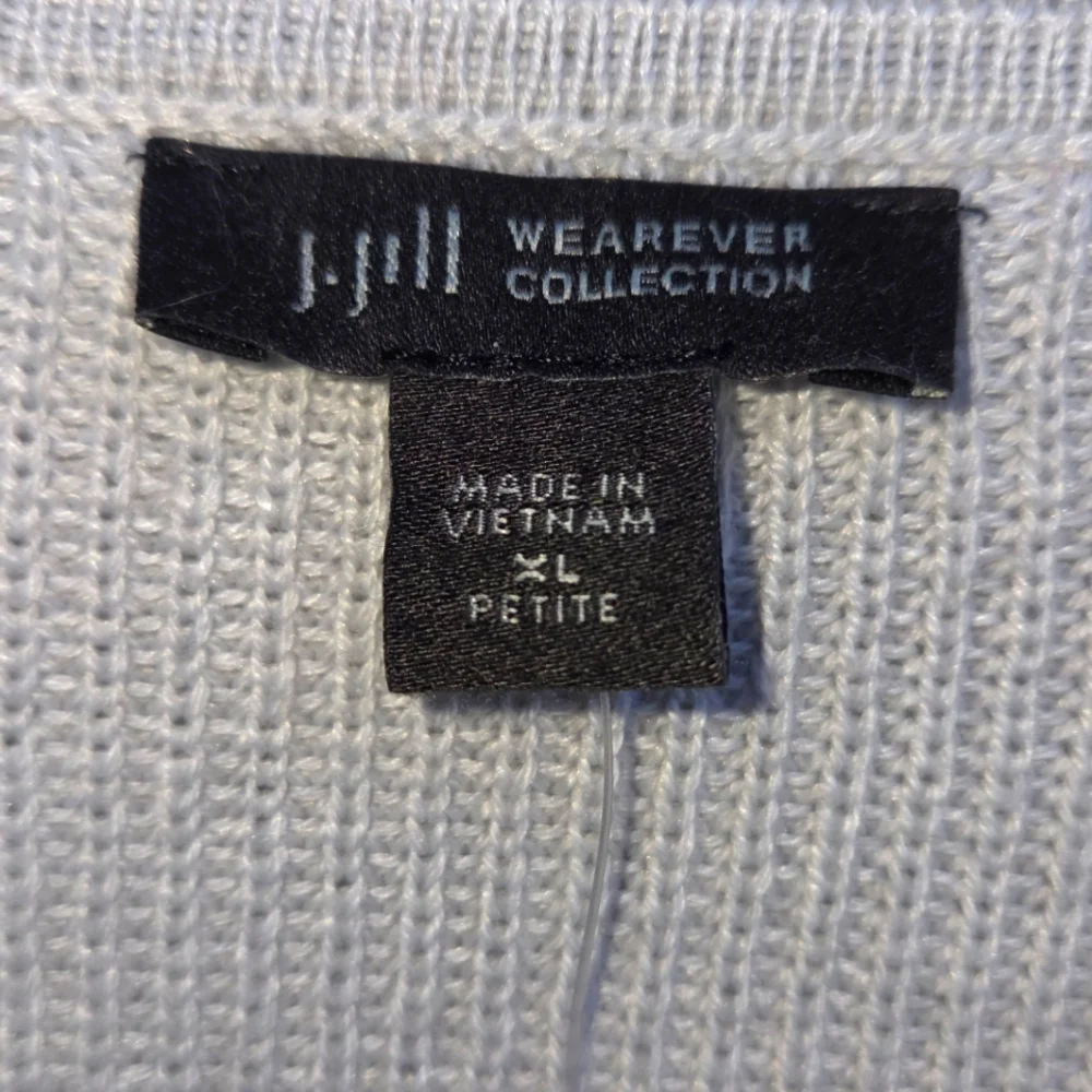 J. Jill White Knit Sweater - Picture 2 of 4